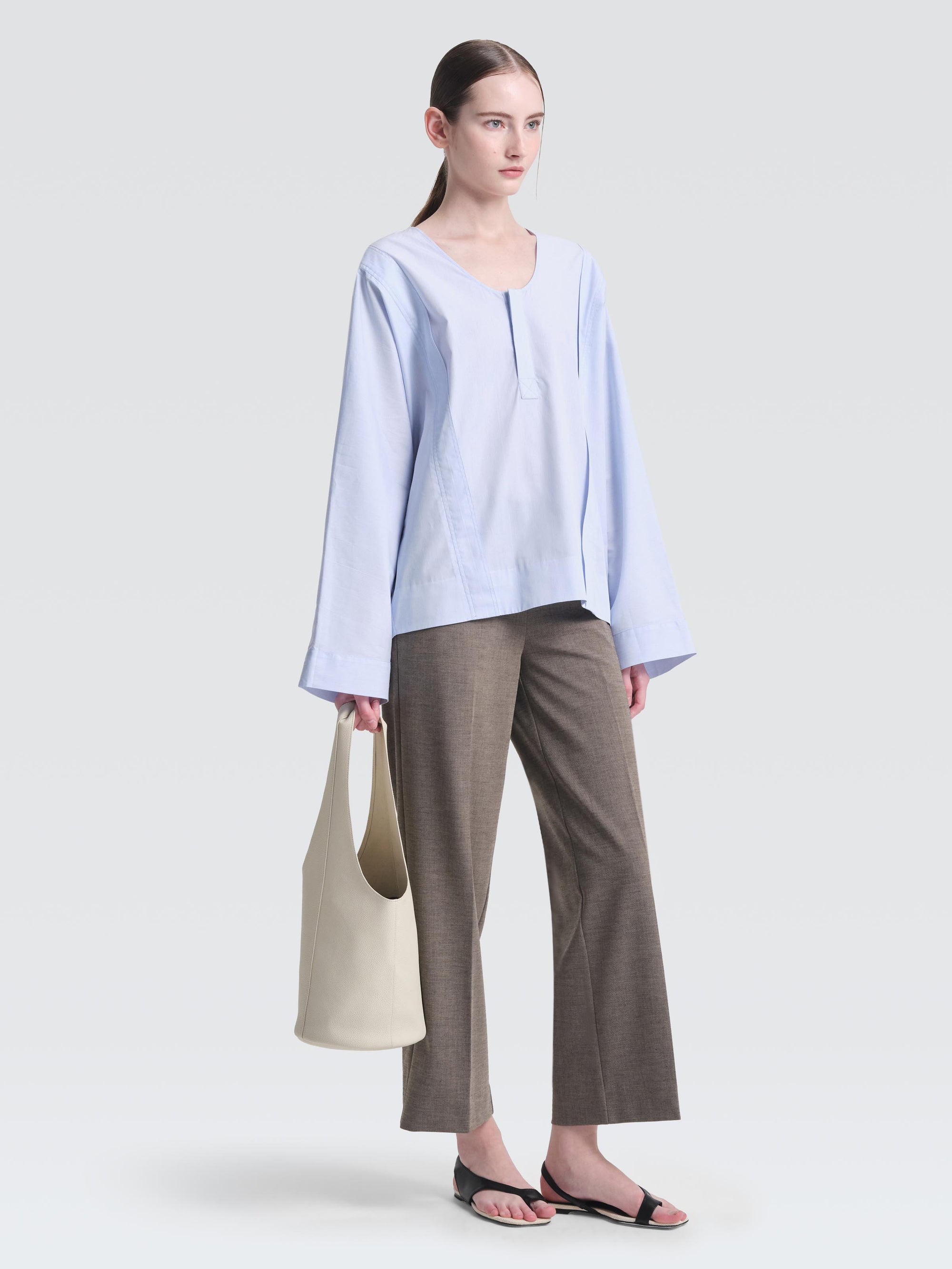 Organic Cotton Poplin Nepali Top
