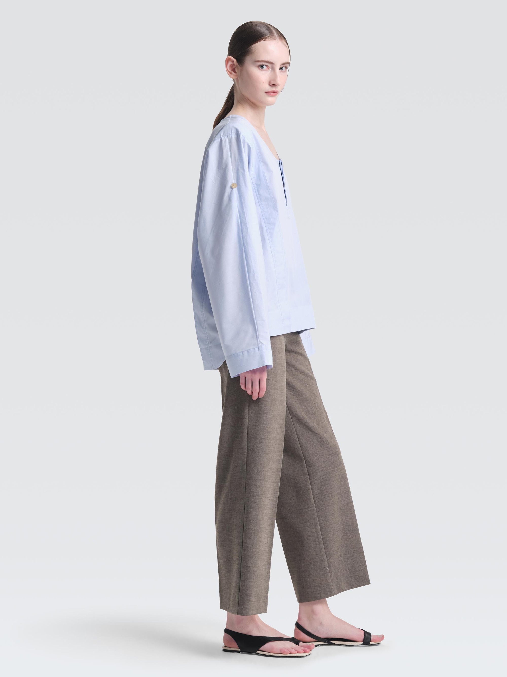 Organic Cotton Poplin Nepali Top