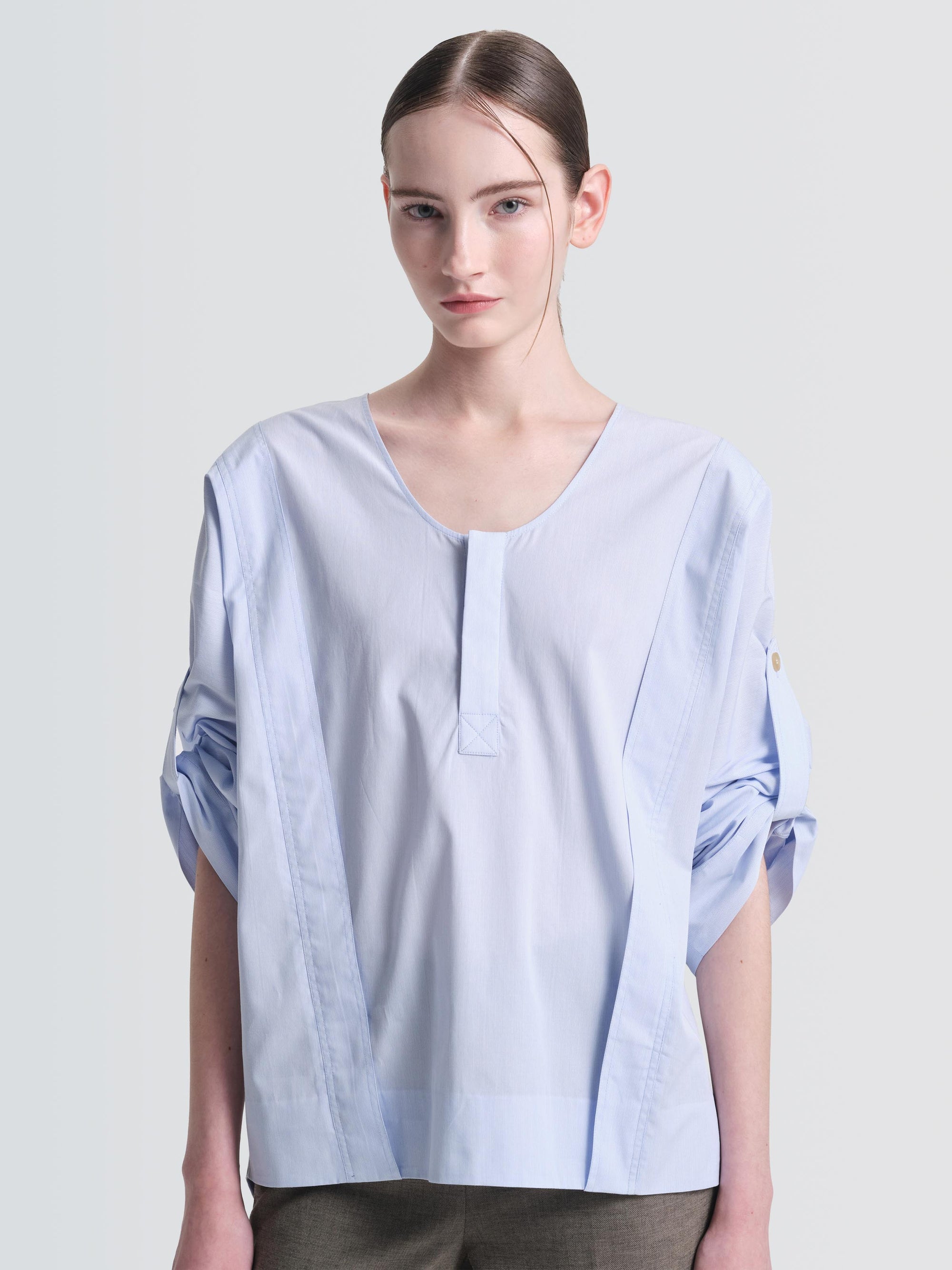 Organic Cotton Poplin Nepali Top