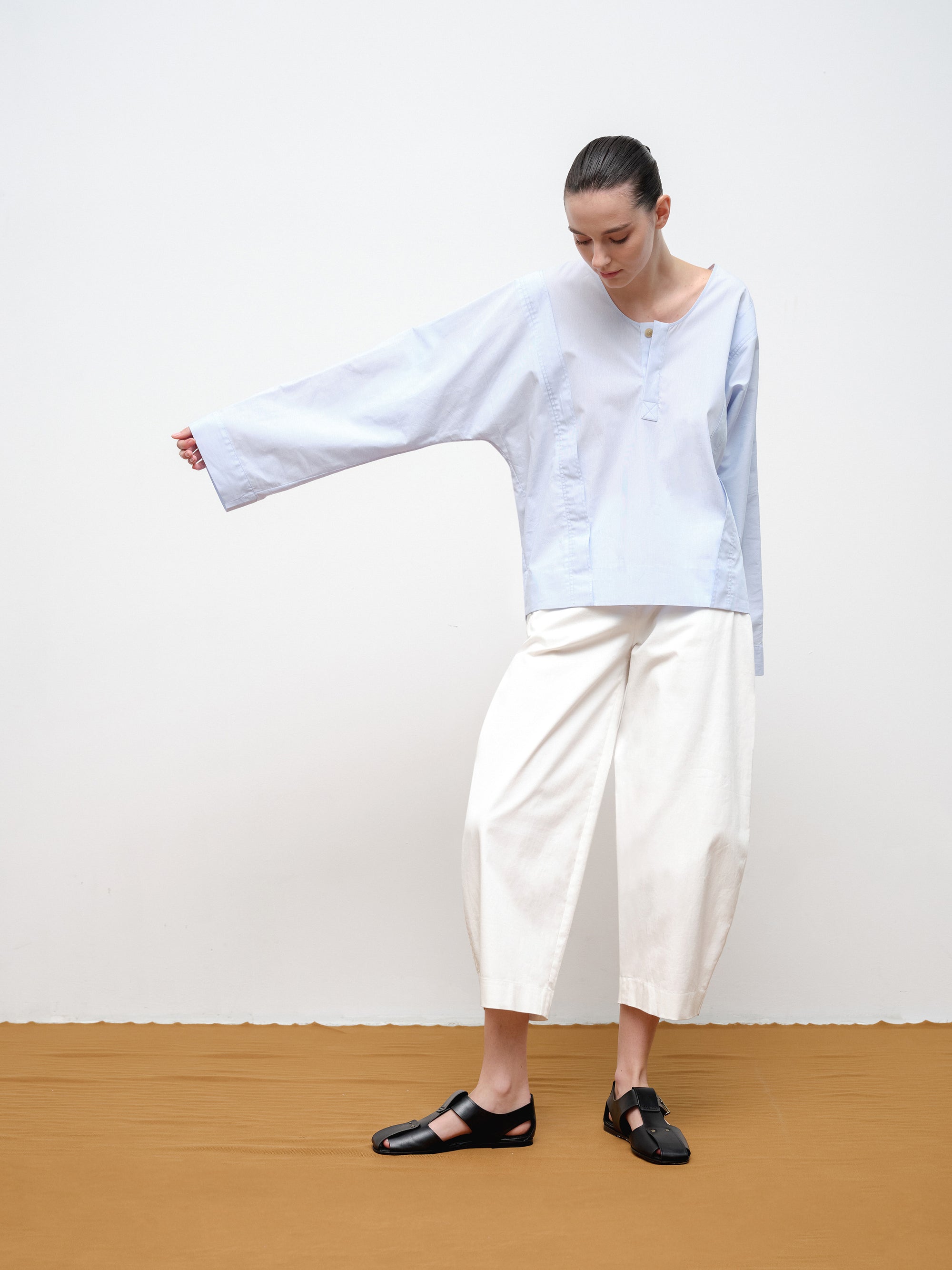 Organic Cotton Poplin Nepali Top