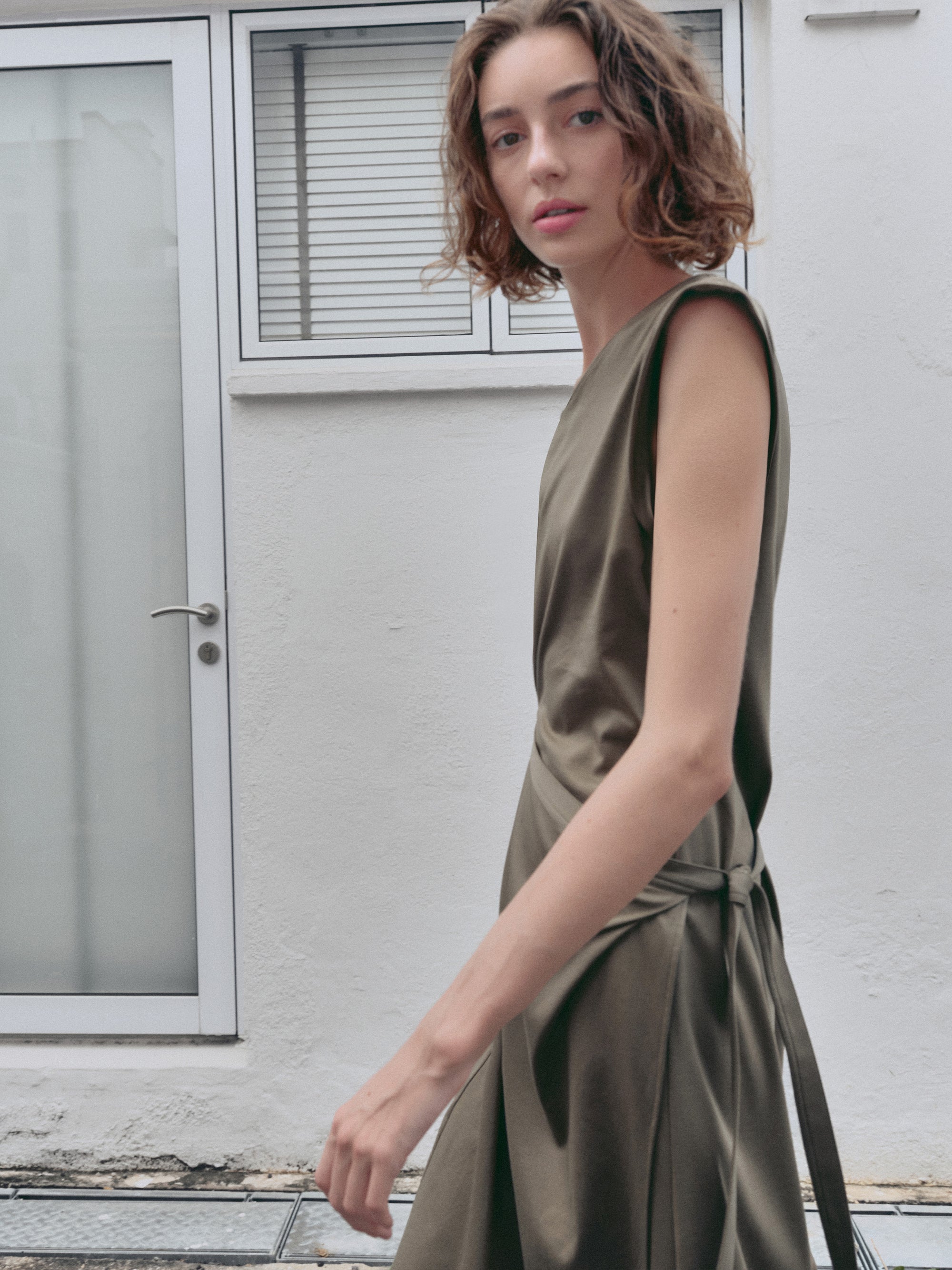 Cotton Jersey Helmut Dress