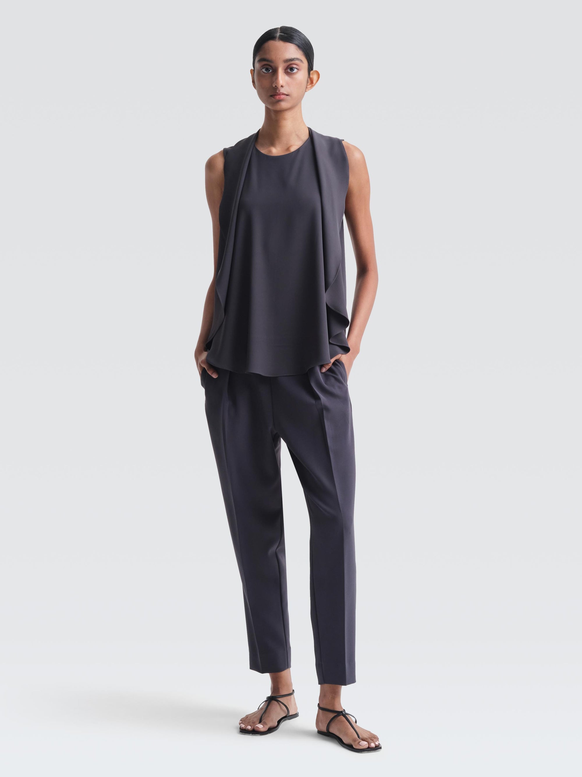 Tri Acetate Moon Top