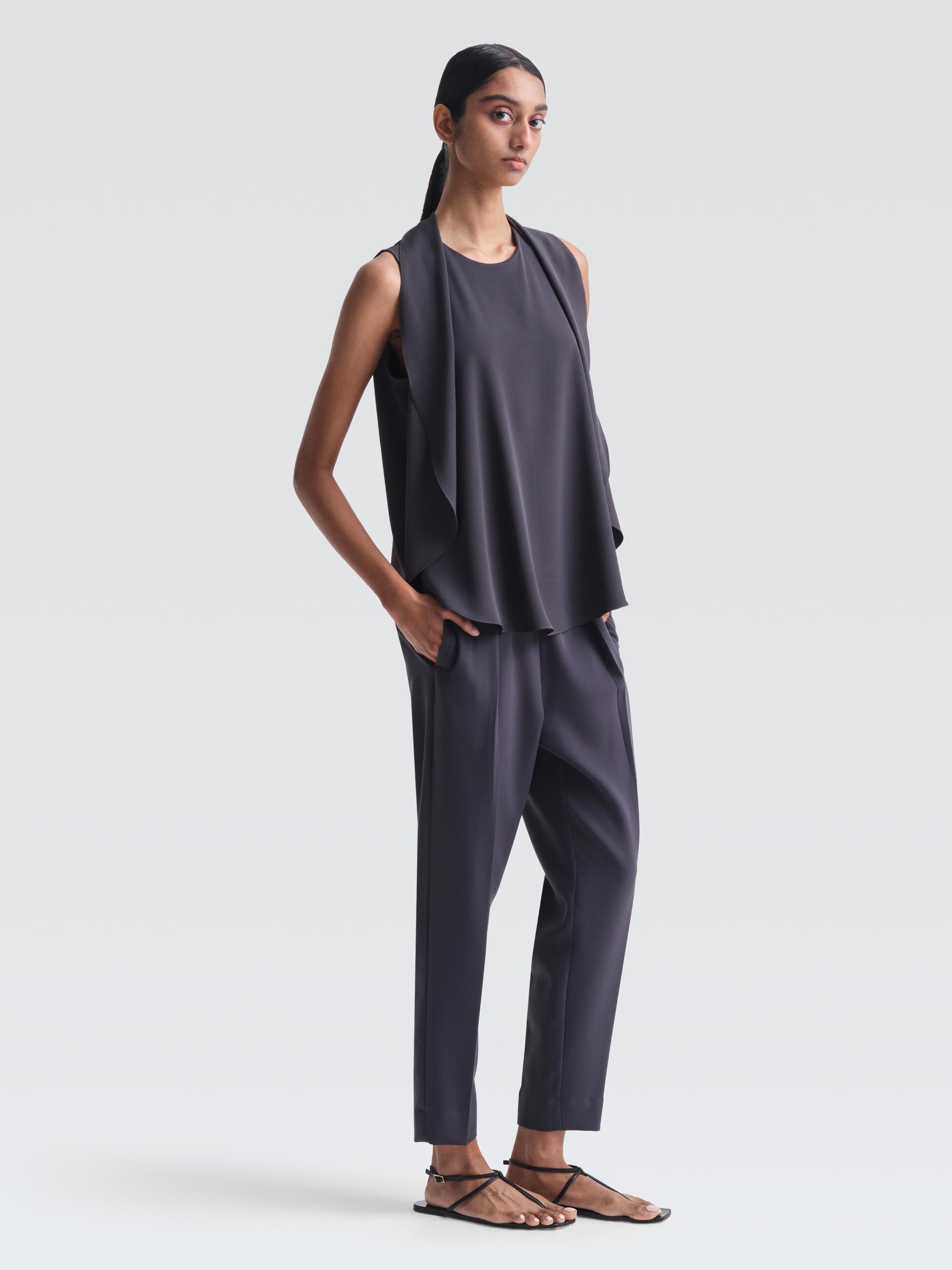 Tri Acetate Moon Top