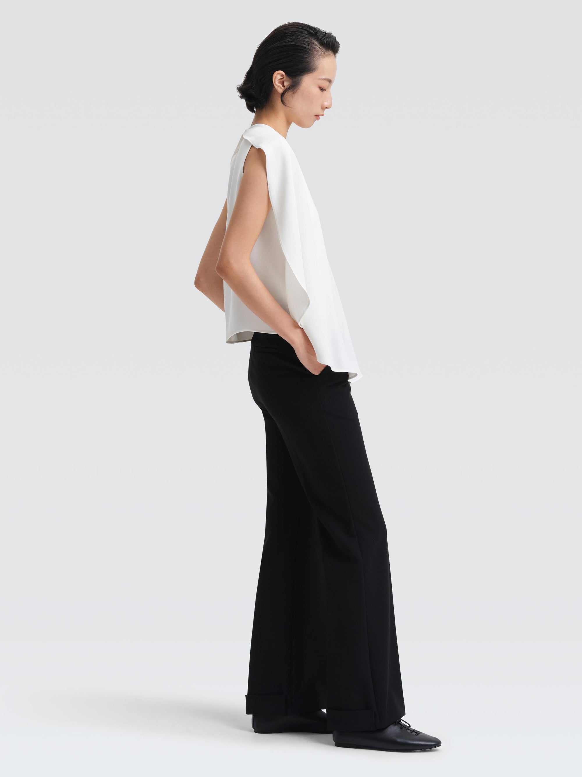 Tri Acetate Moon Top
