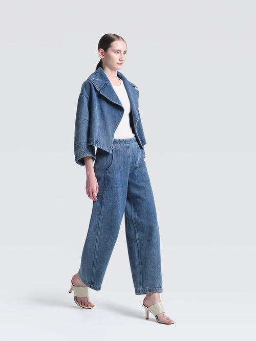 Denim Edith Pants