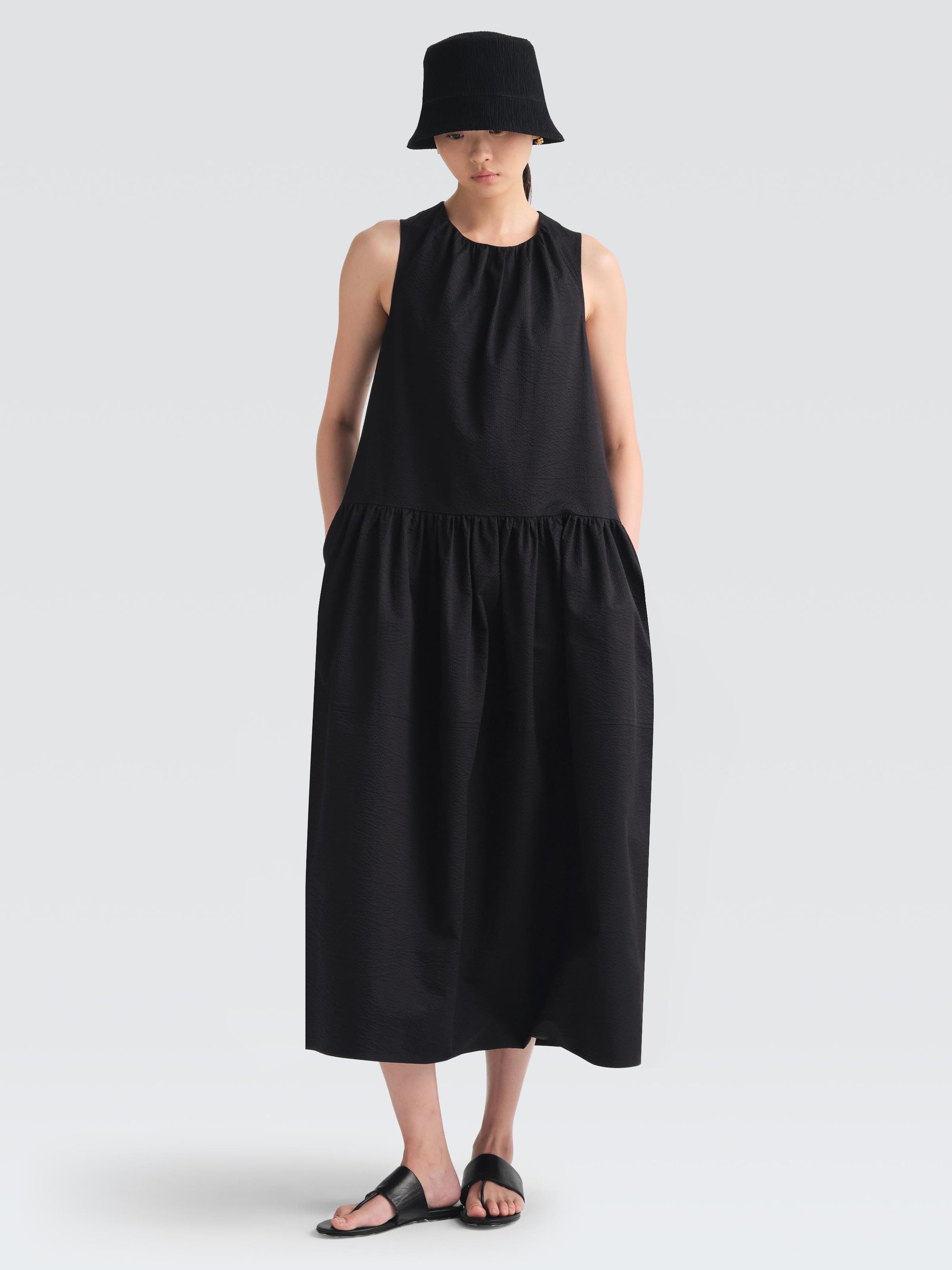 Seersucker Emma Dress
