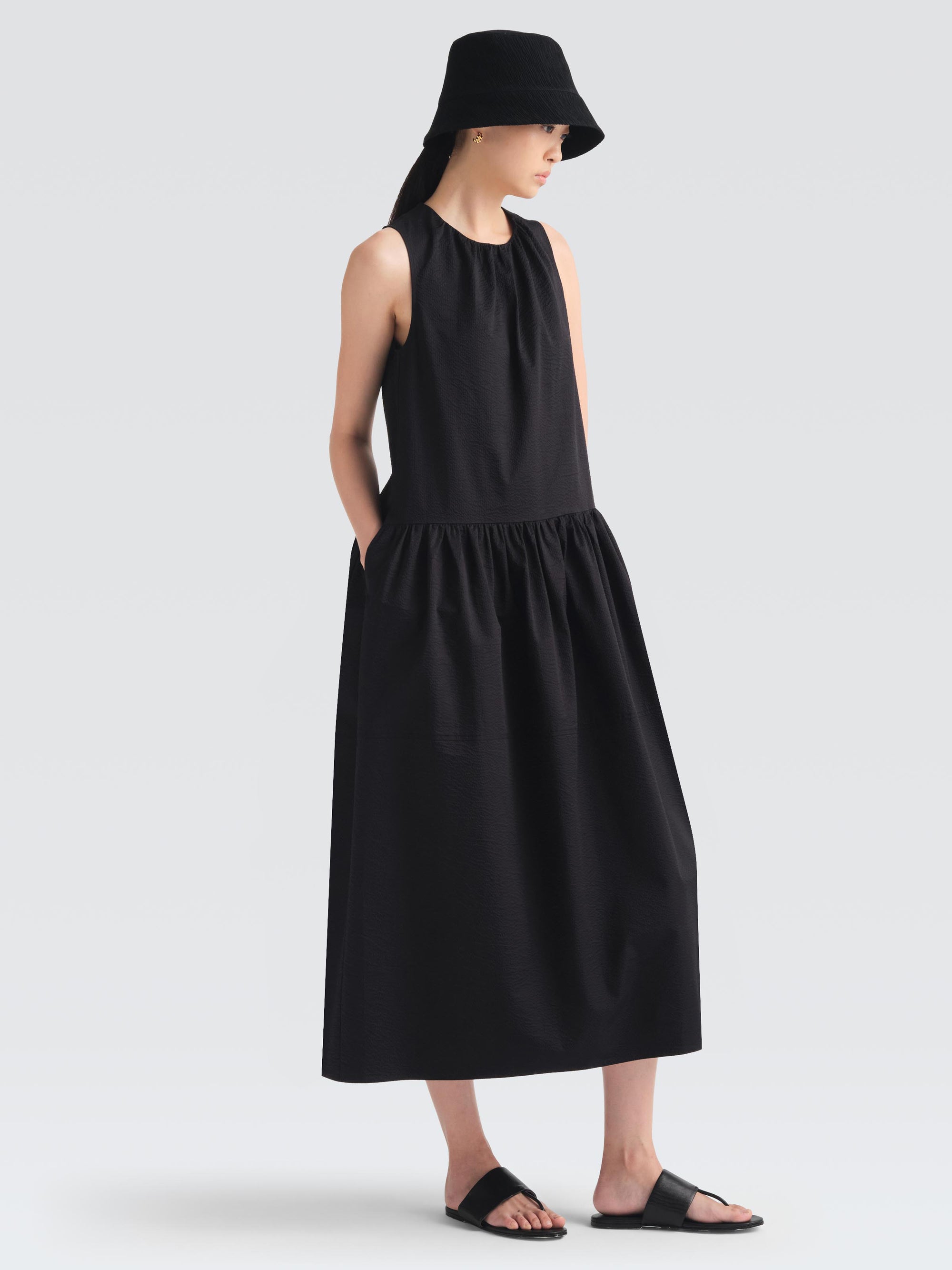 Seersucker Emma Dress