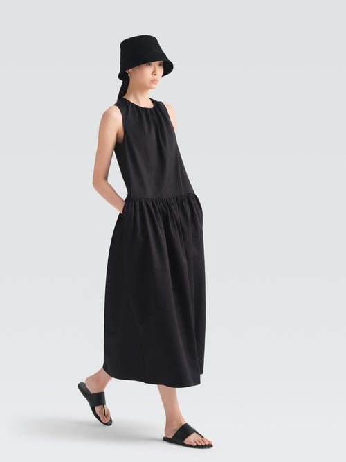 Seersucker Emma Dress