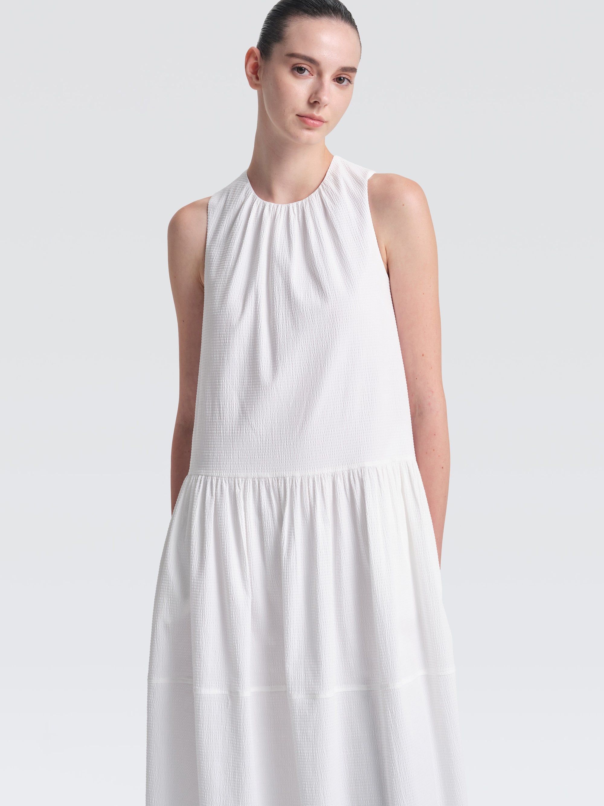 Seersucker Emma Dress