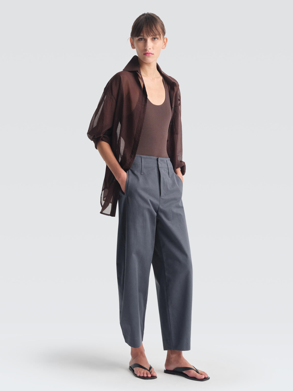 Cotton Twill Ellie Pants