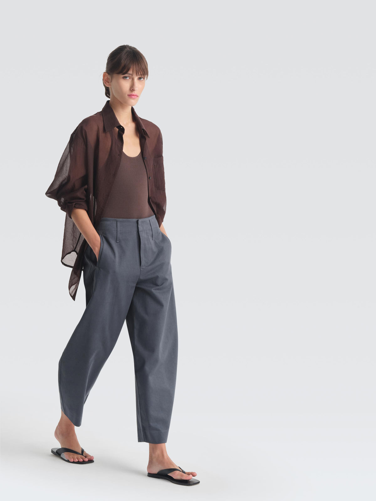 Cotton Twill Ellie Pants