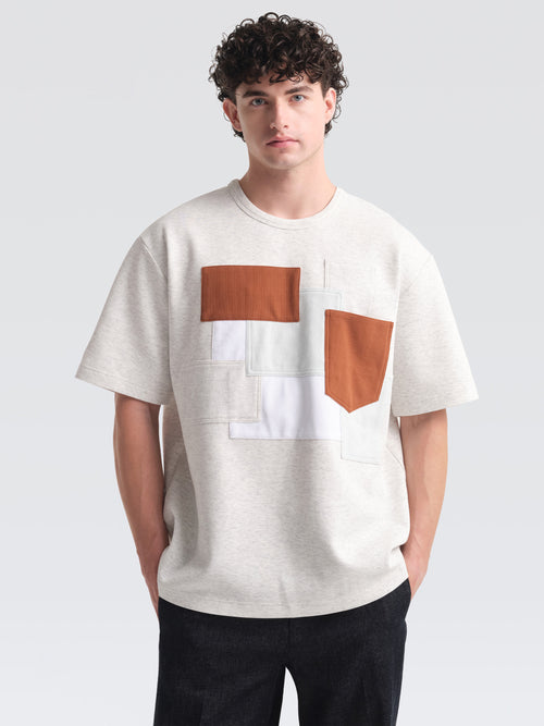 Cotton Jersey Drake Top