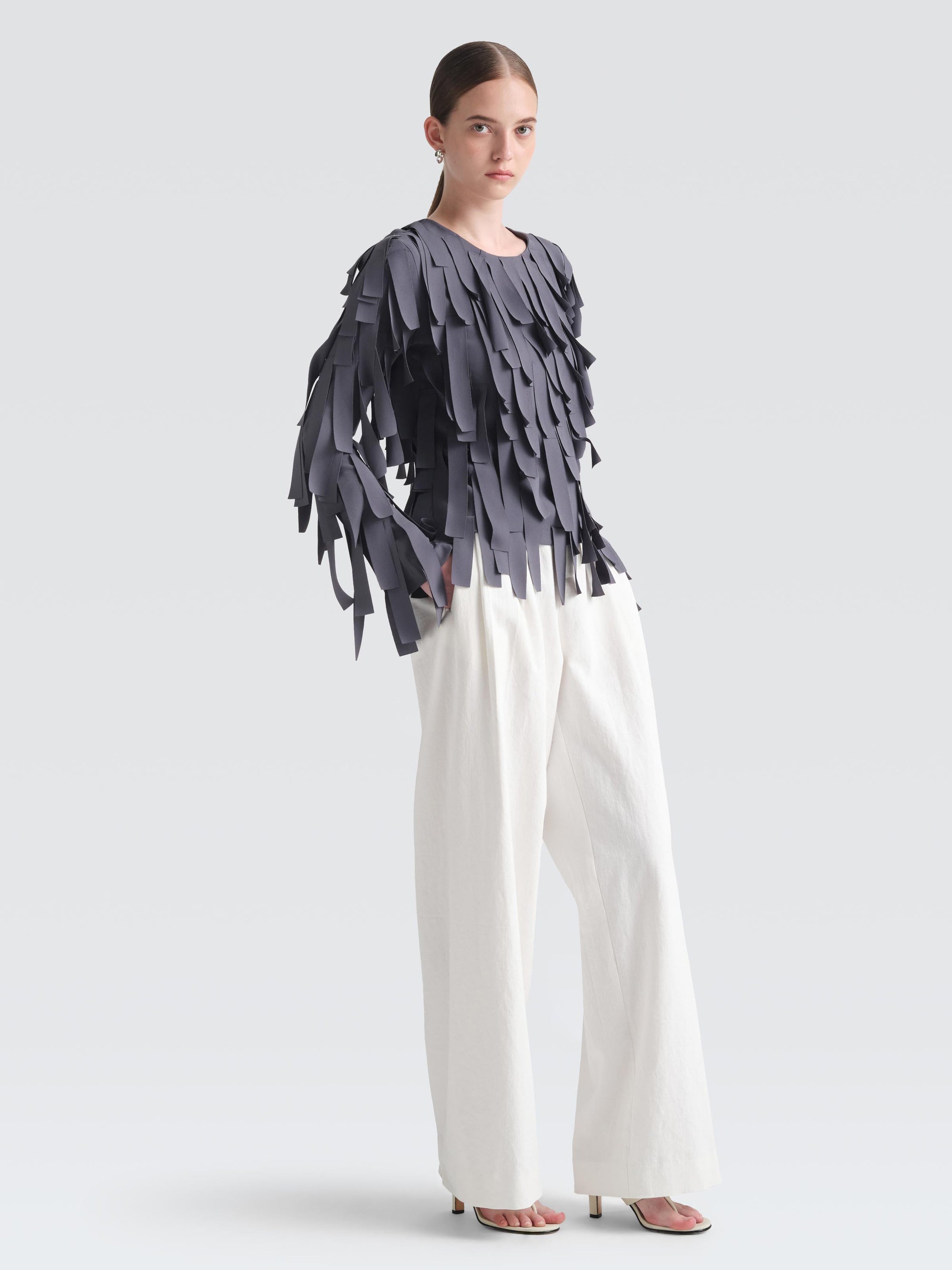 Tri Acetate Mabine Top