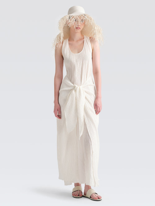 Seersucker Liya Dress