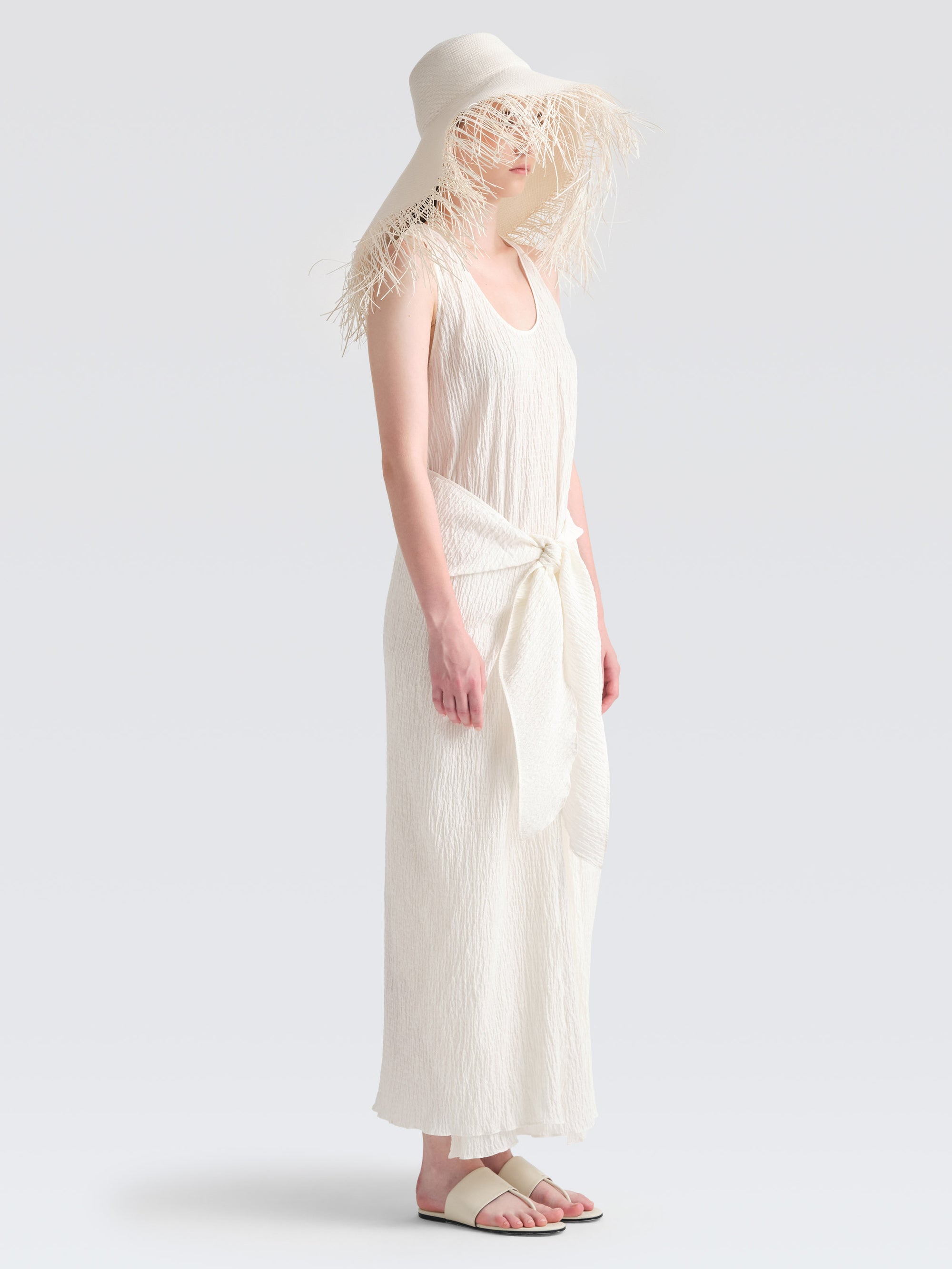 Seersucker Liya Dress