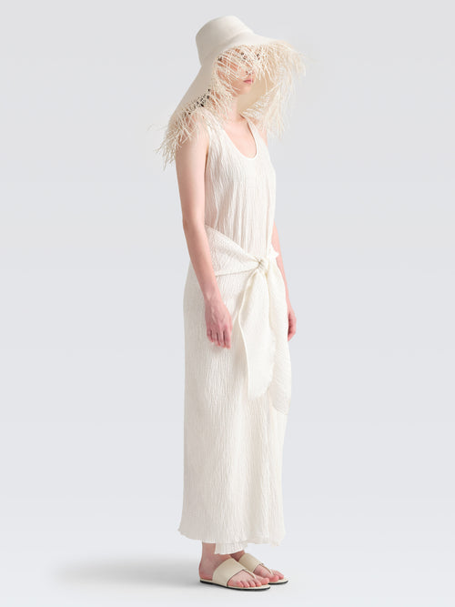 Seersucker Liya Dress