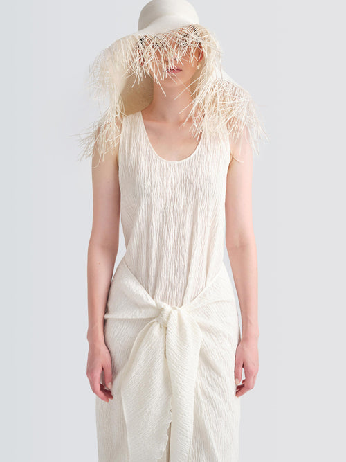 Seersucker Liya Dress