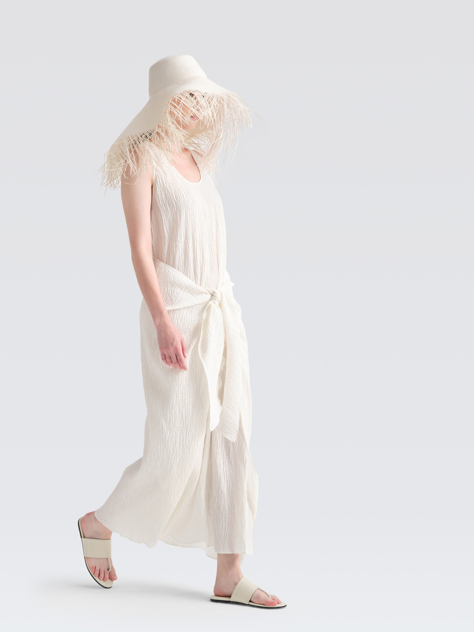 Seersucker Liya Dress