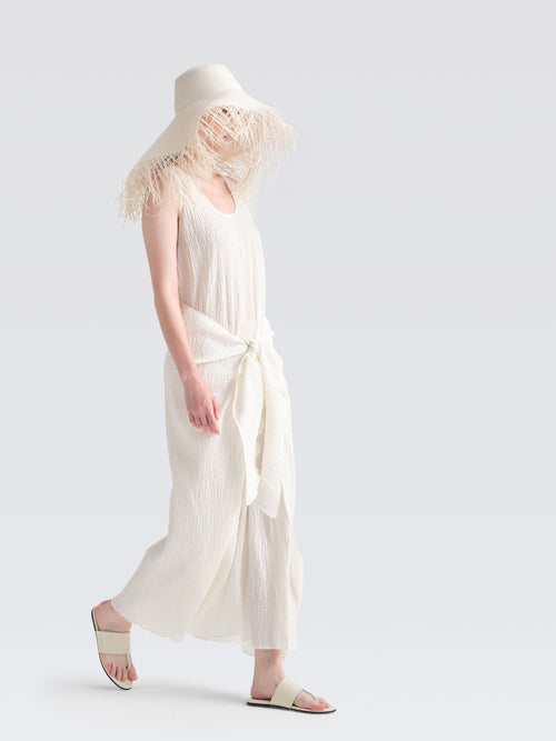 Seersucker Liya Dress