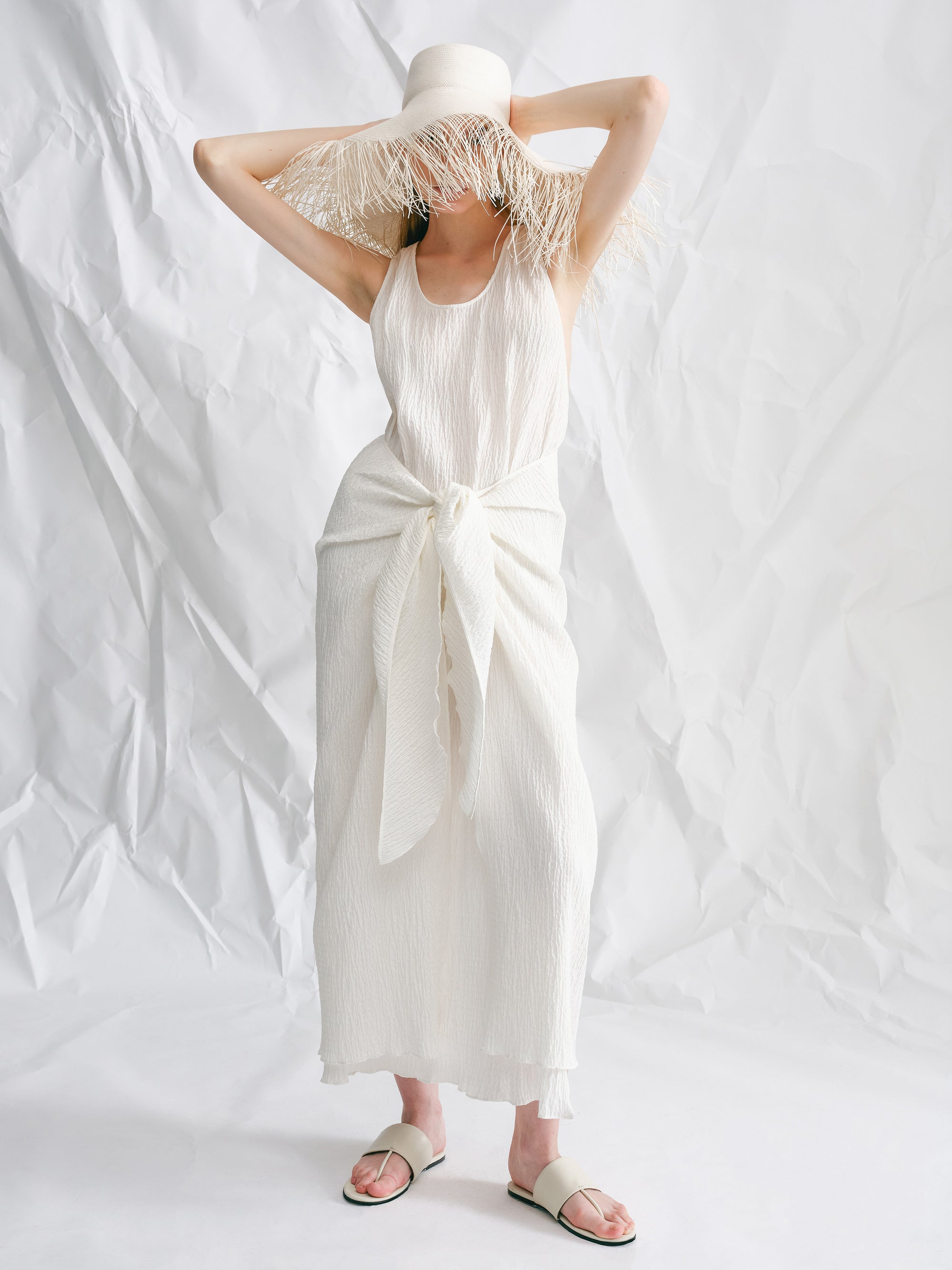 Seersucker Liya Dress