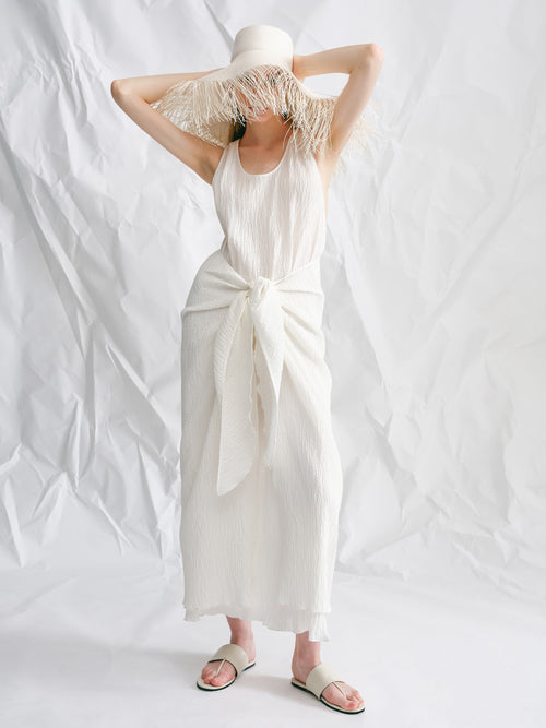 Seersucker Liya Dress