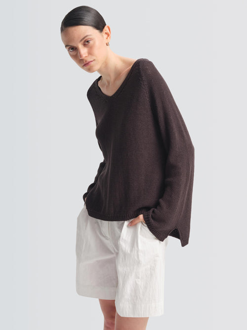 Row Knit Pullover