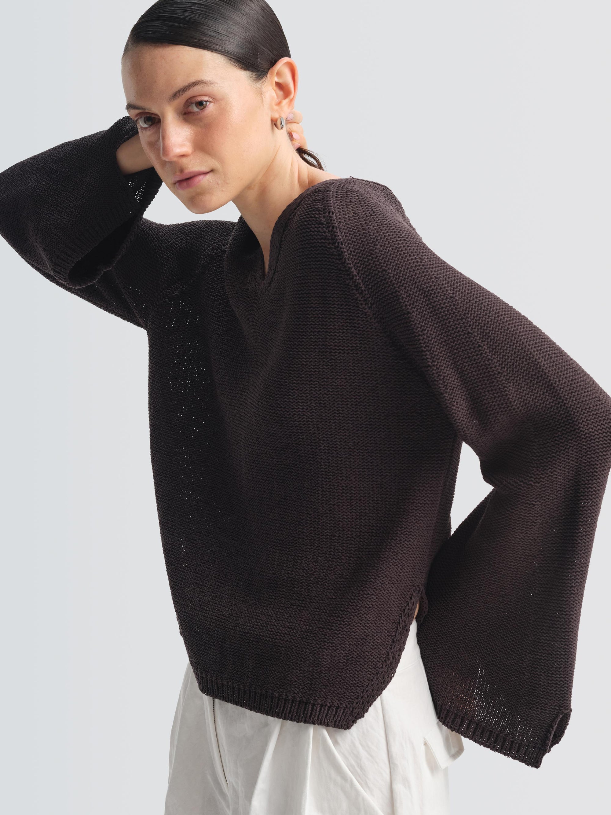 Row Knit Pullover