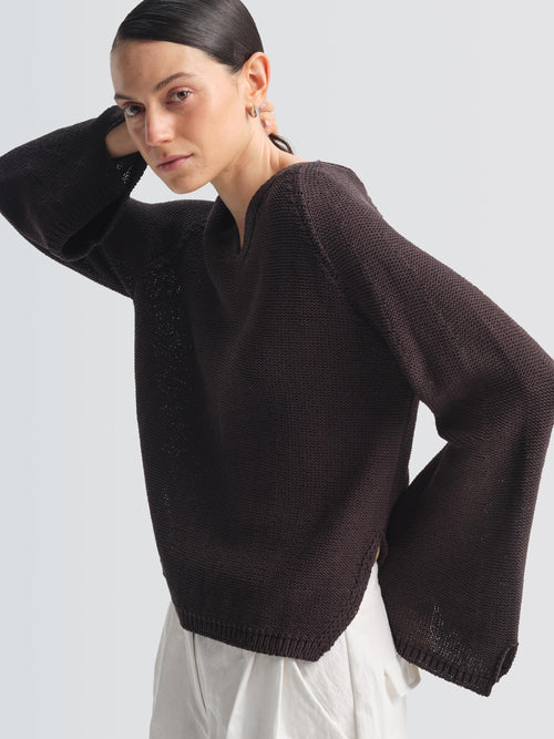 Row Knit Pullover