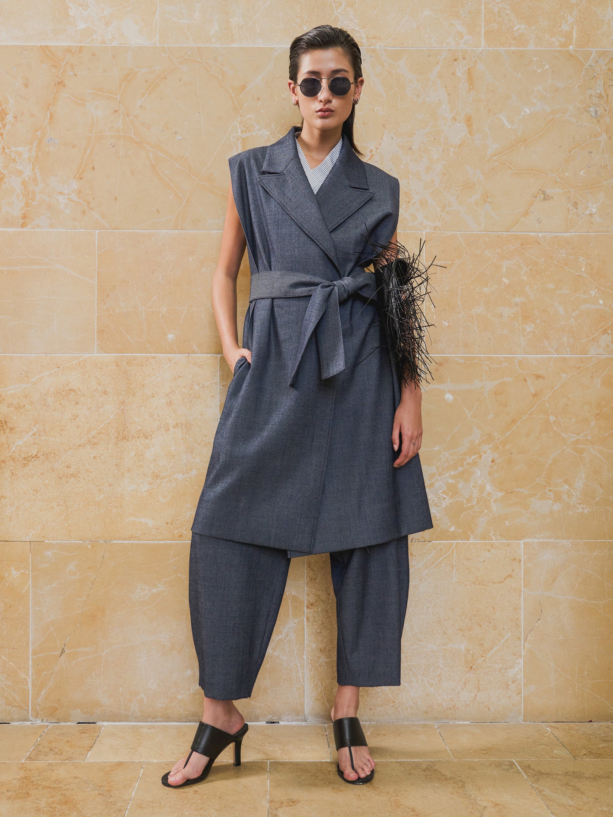 Linen Denim Arnie Pants