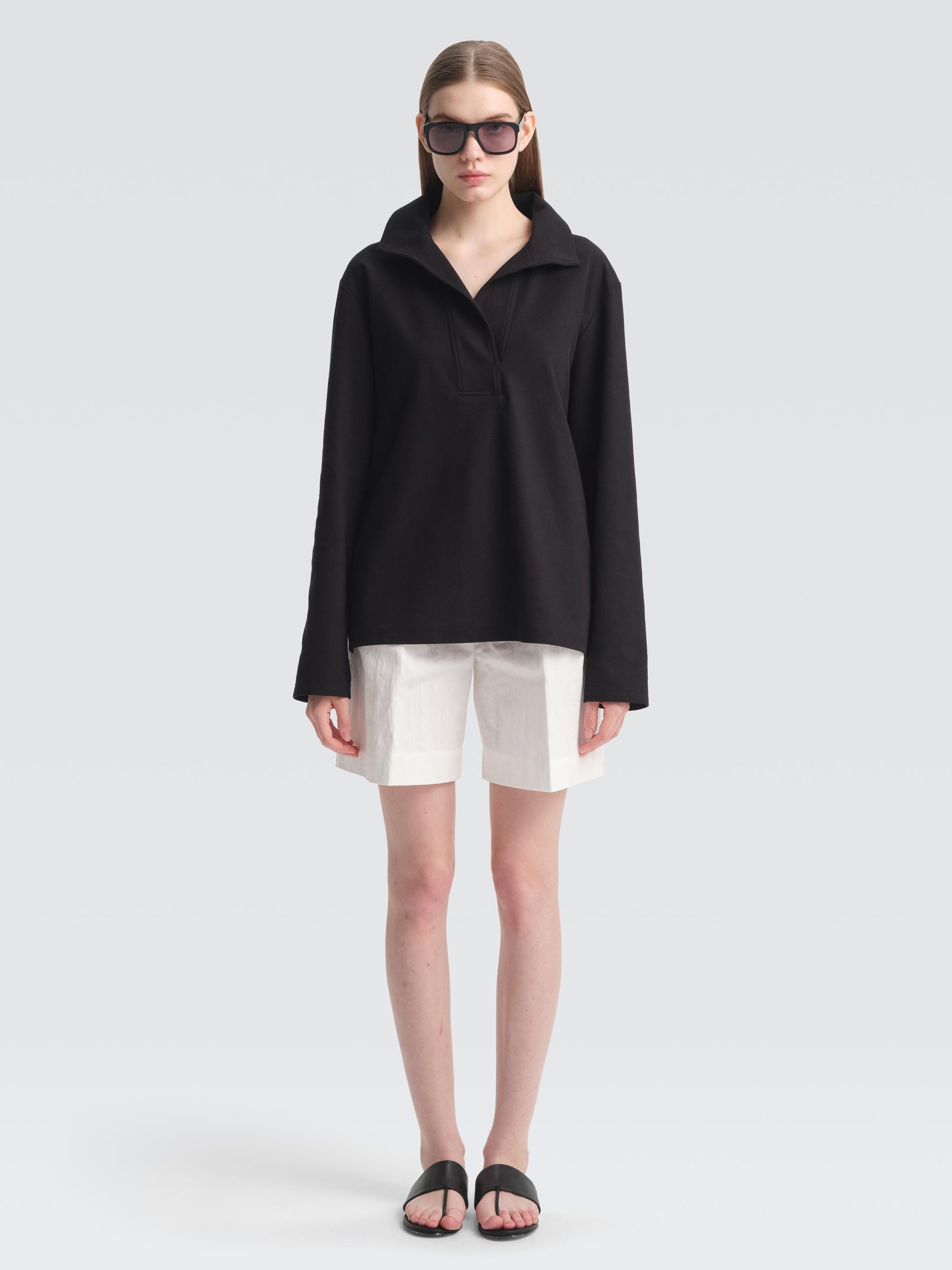 Cotton Pique Efron Top