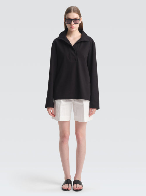 Cotton Pique Efron Top
