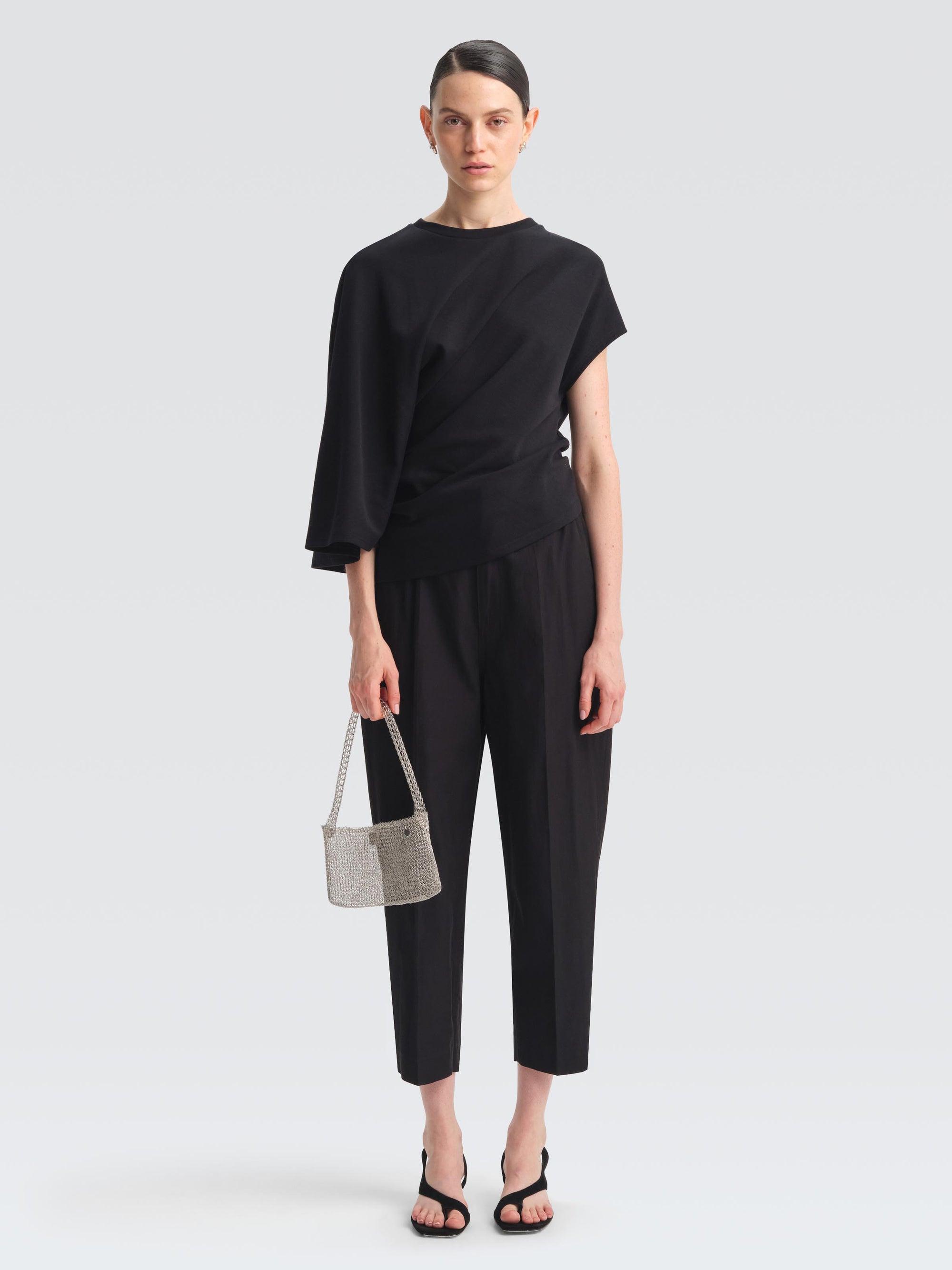 Cotton Jersey Elgort Top