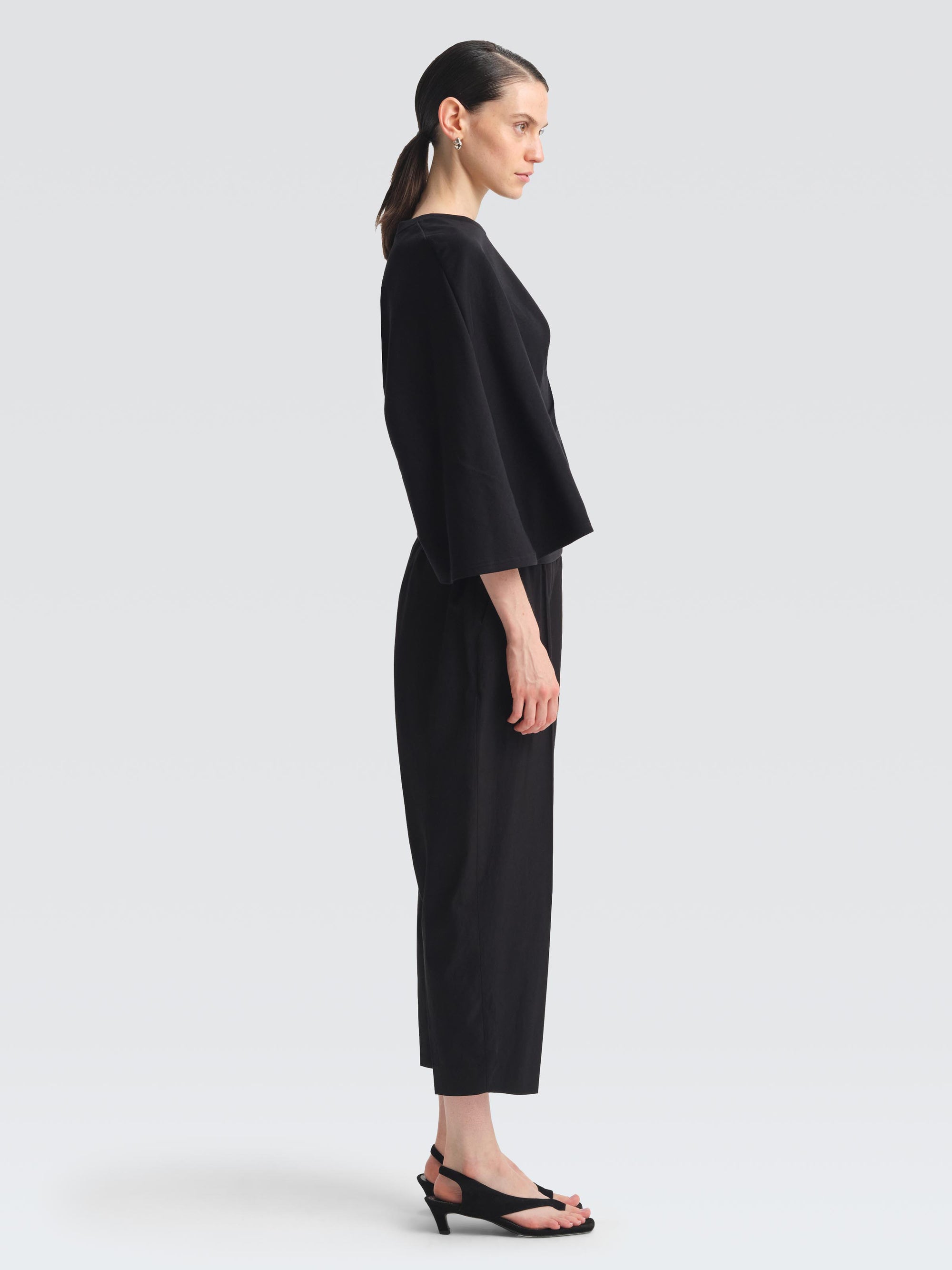 Cotton Jersey Elgort Top