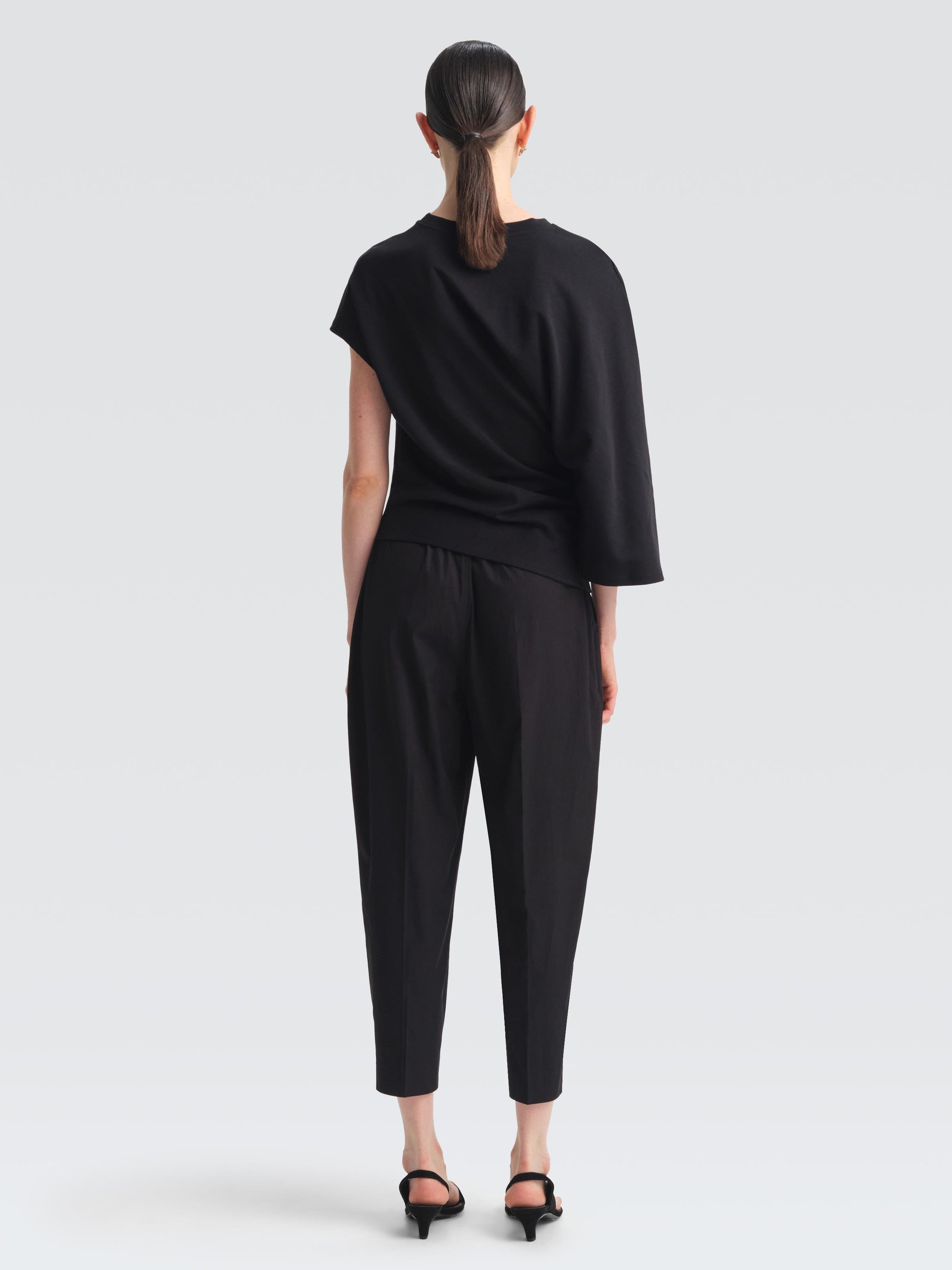 Cotton Jersey Elgort Top