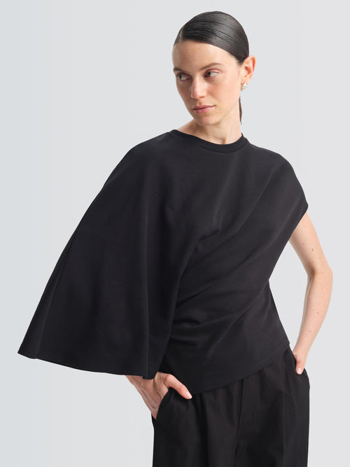 Cotton Jersey Elgort Top