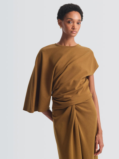 Cotton Jersey Elgort Top