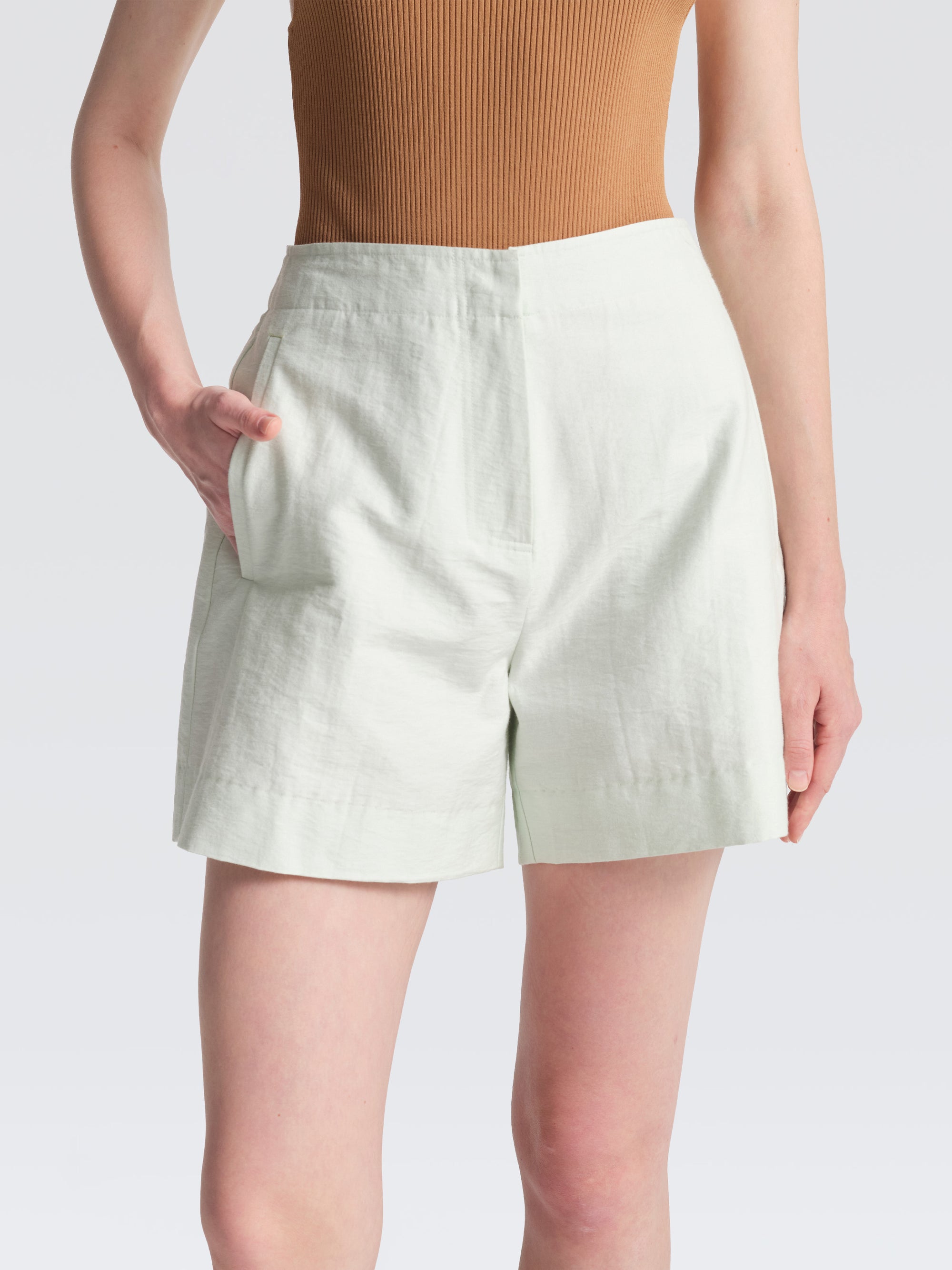 Cotton Fitch Shorts