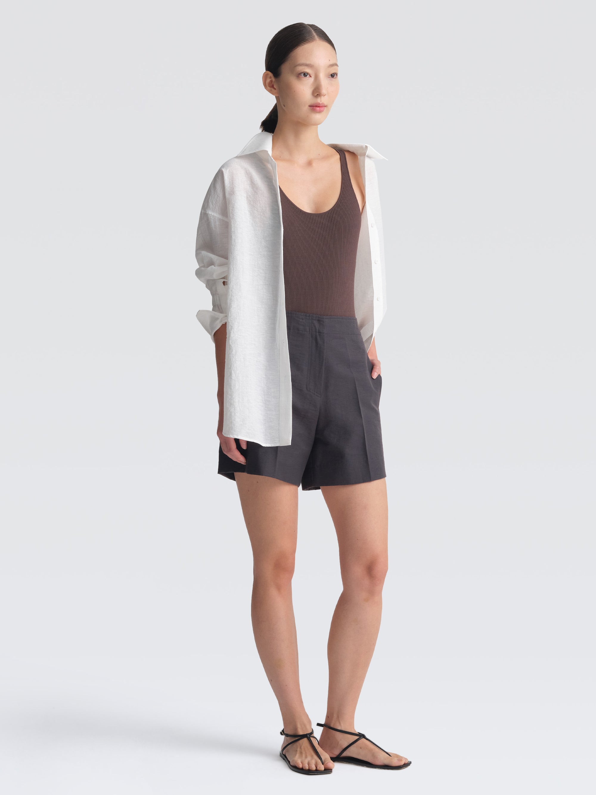 Cotton Fitch Shorts