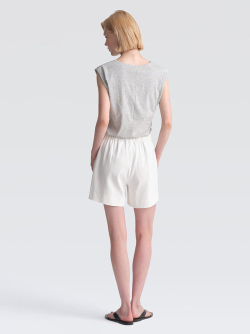 Cotton Twill Fitch Shorts