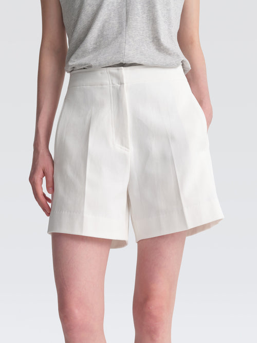 Cotton Twill Fitch Shorts