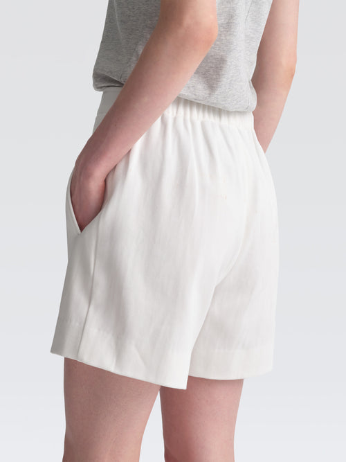 Cotton Twill Fitch Shorts