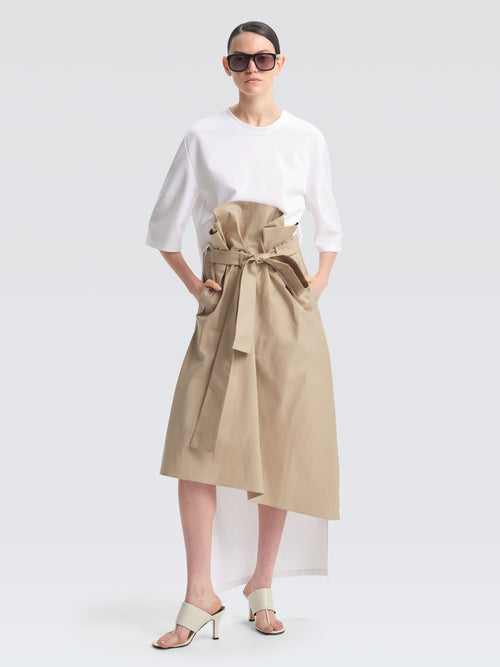 Cotton Jersey Train Top