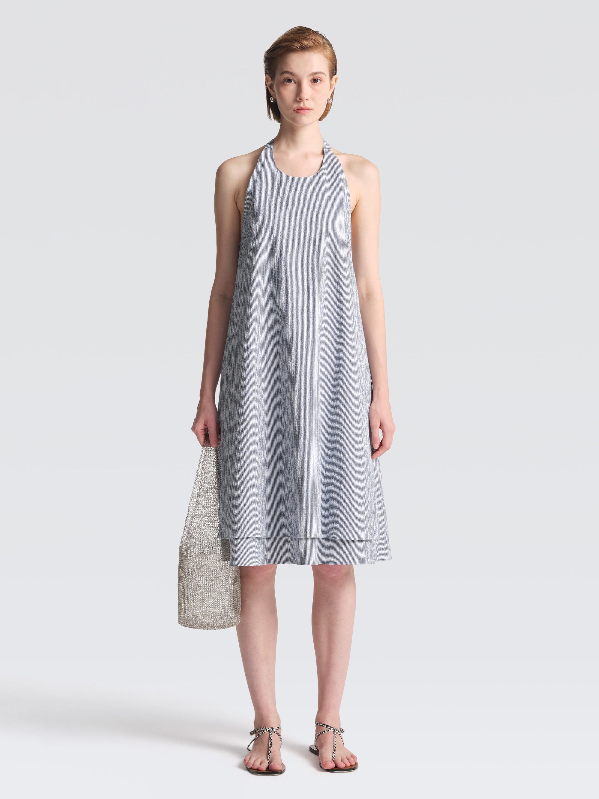 Seersucker Clea Dress