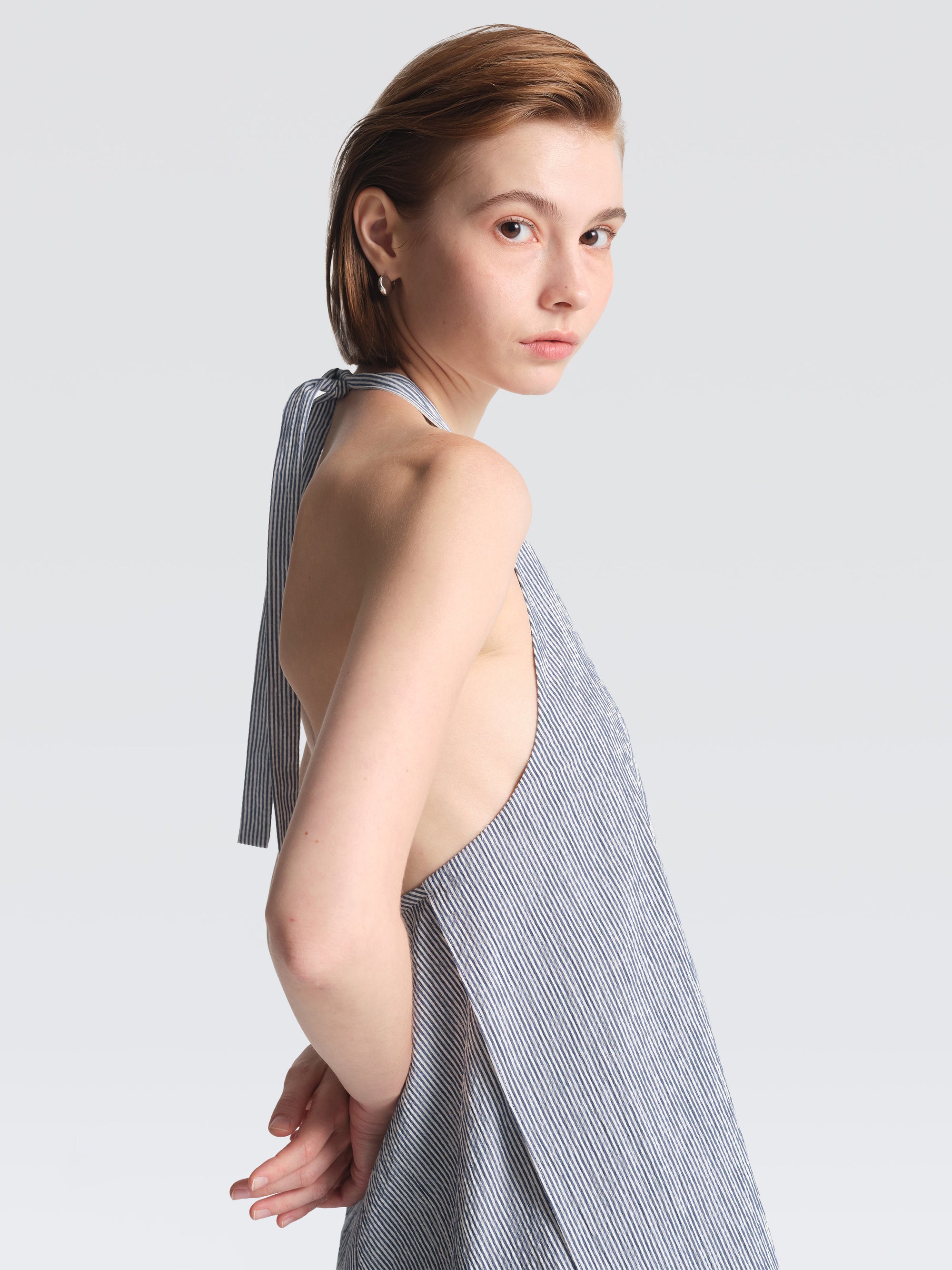 Seersucker Clea Dress