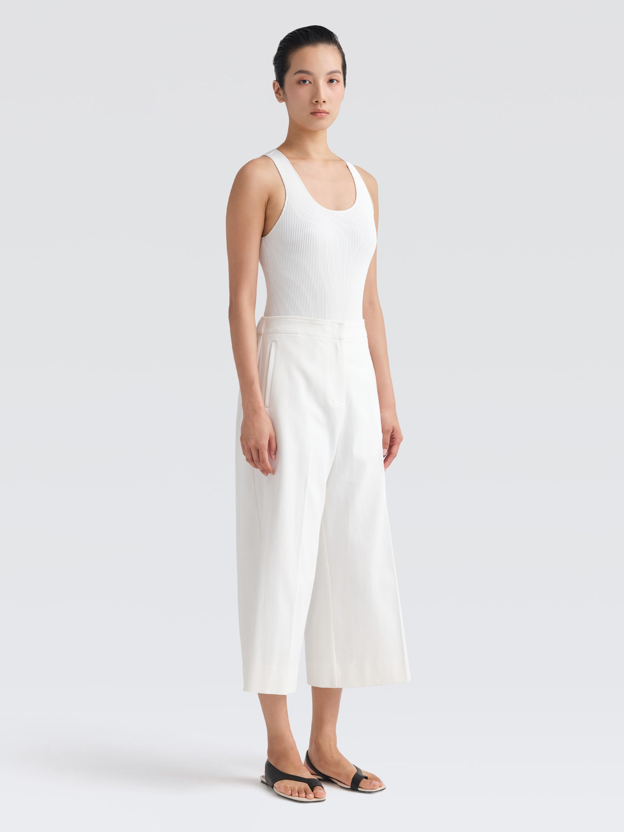 Bonded Cotton Osborne Pants