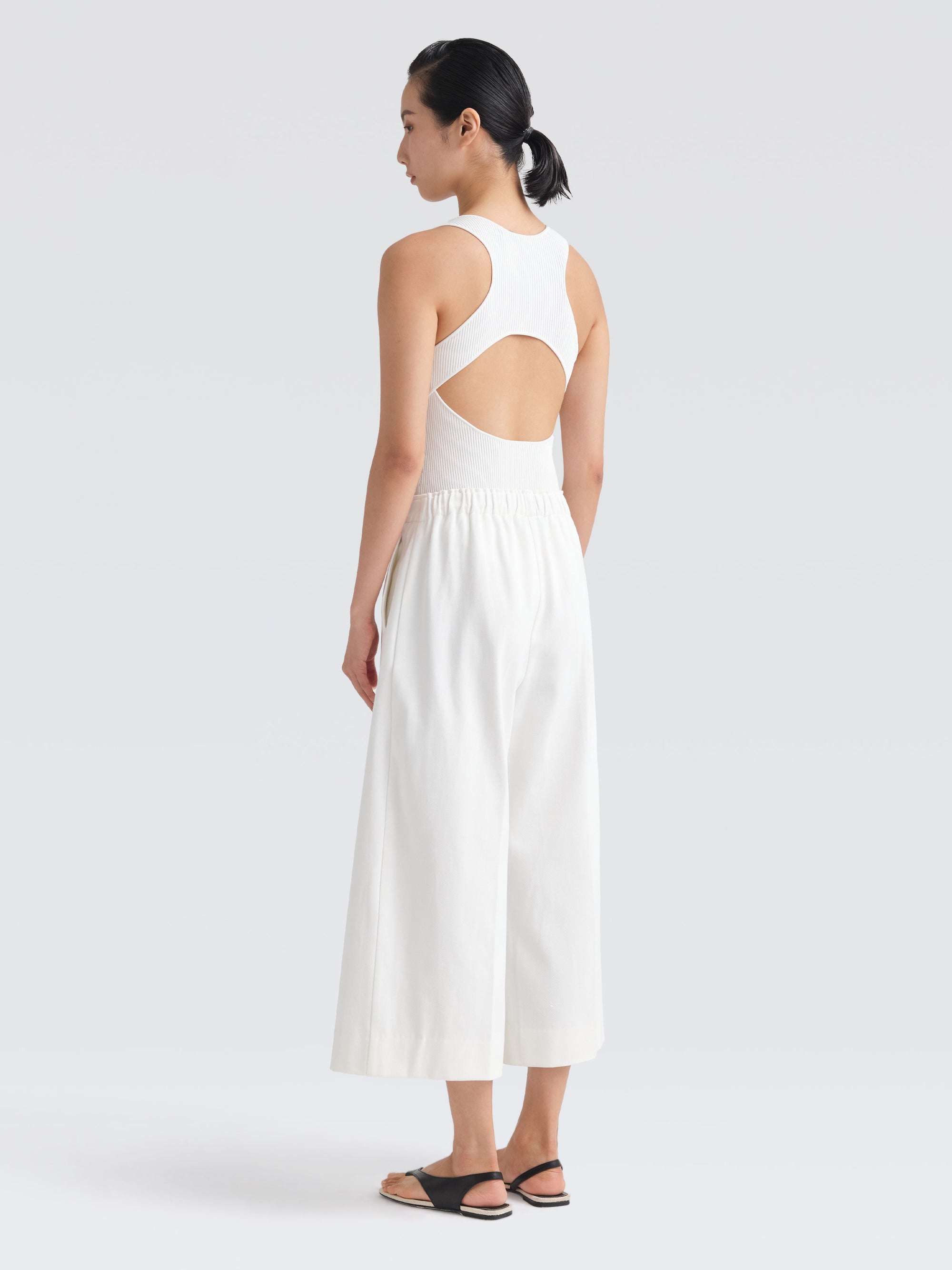 Bonded Cotton Osborne Pants