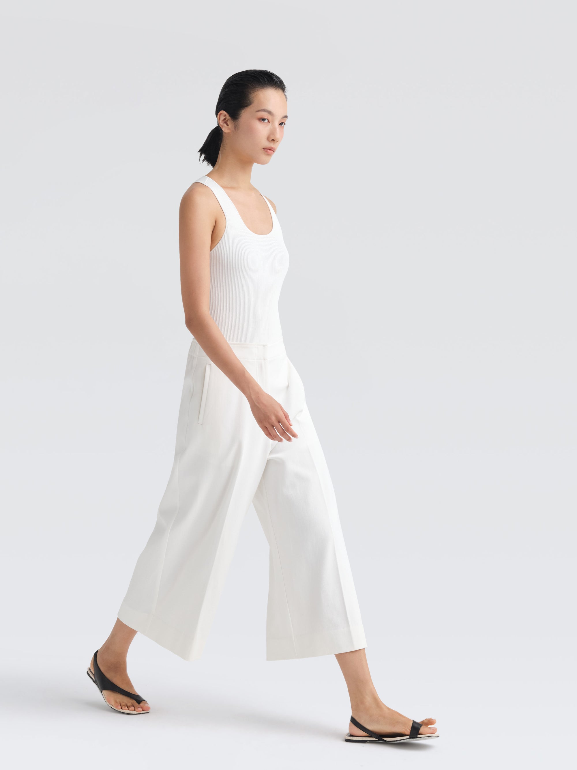 Bonded Cotton Osborne Pants