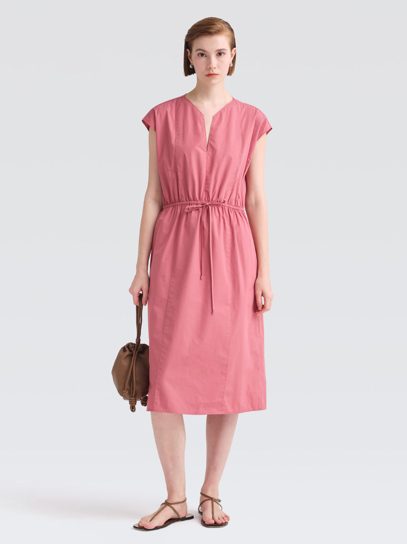 2787-Women-Dress-Myrtle-Organic-Cotton-Poplin-Rouge-1_2