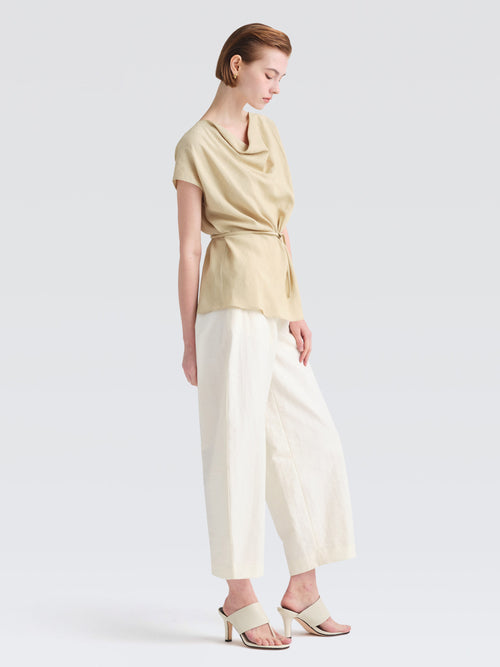 Linen Rayon Dahlia Top