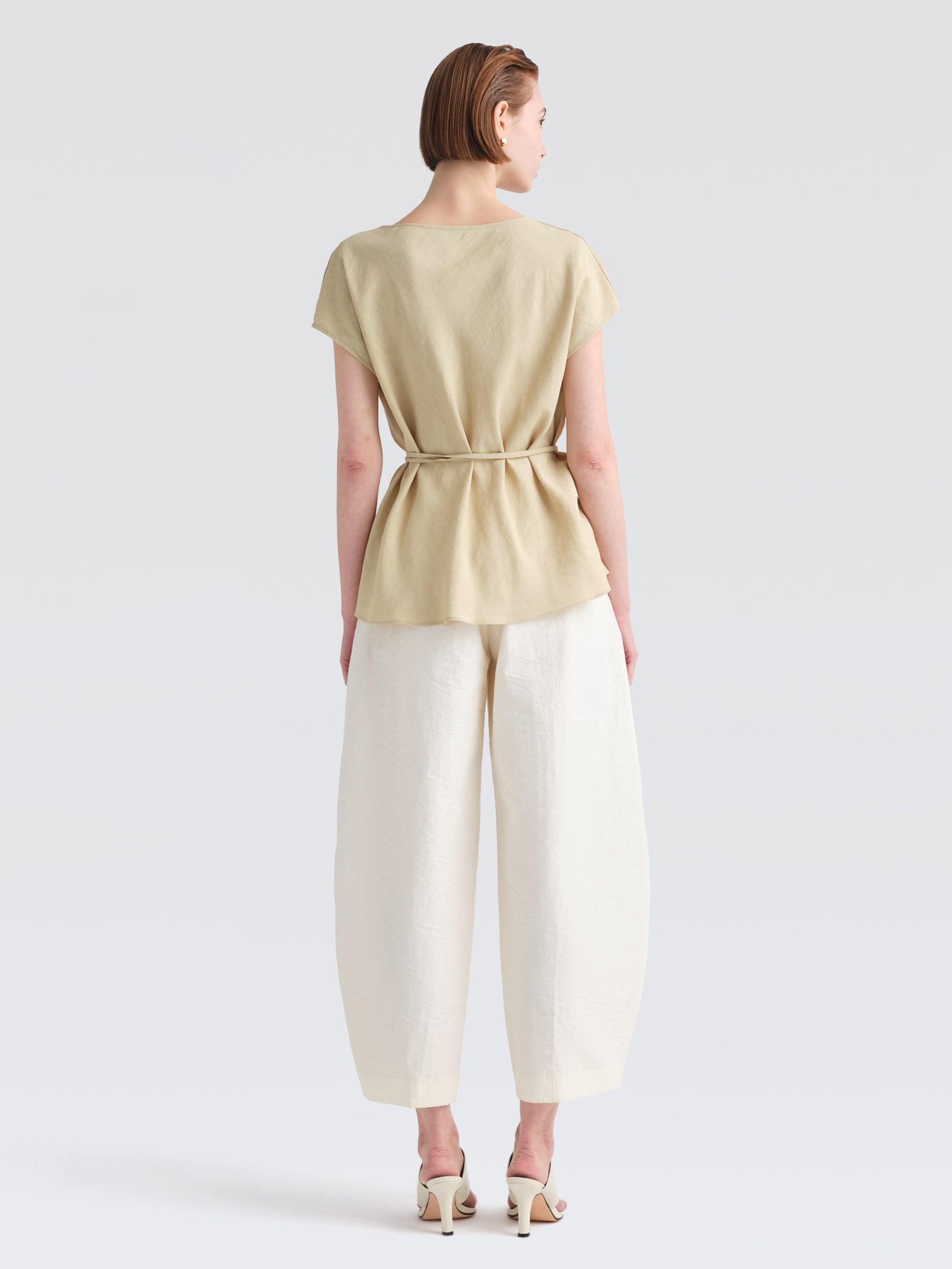 Linen Rayon Dahlia Top